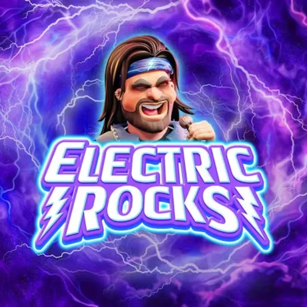Slots logo of Electric Rocks from Inspired Gaming at Slotlair Casino