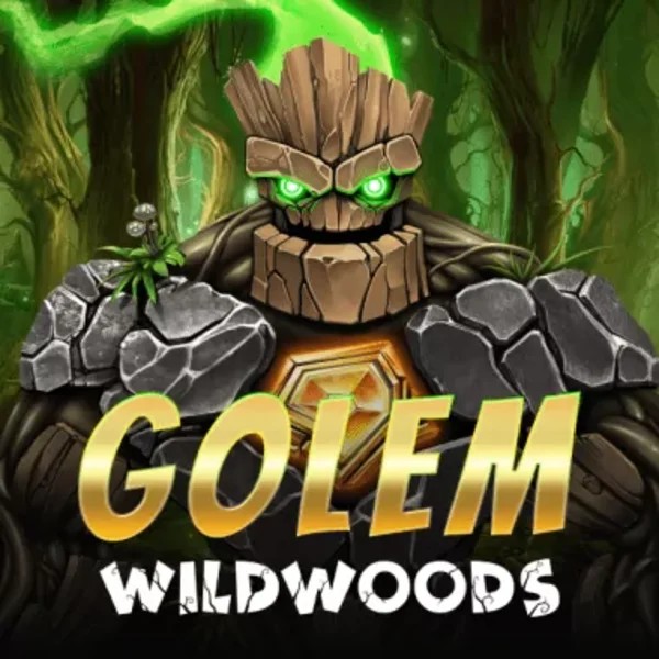 Golem Wildwoods slot logo by BF Games at Slotlair Casino