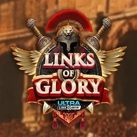 Official Slots logo: Links of Glory by Slingshot Studios at Slotlair Casino